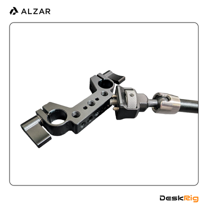 DeskRig 1/4”-20 ARRI 対応 15mmデュアルロッドクランプ /DRC-01　2個入り