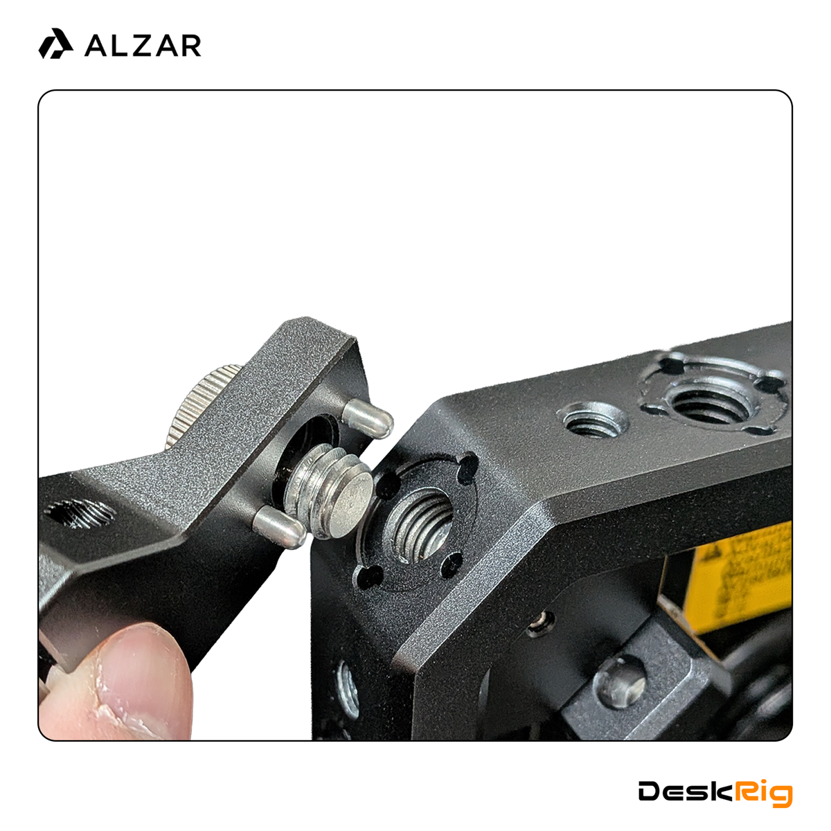 DeskRig 3/8”-16 ARRI 対応 15ｍｍロッドクランプ/OSC-01　2個入り