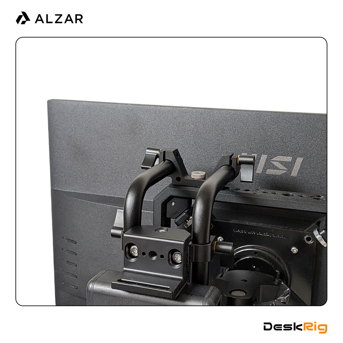 DeskRig  3/8”-16 ARRI対応 デュアルロッドクランプ/DRC-02　2個入り