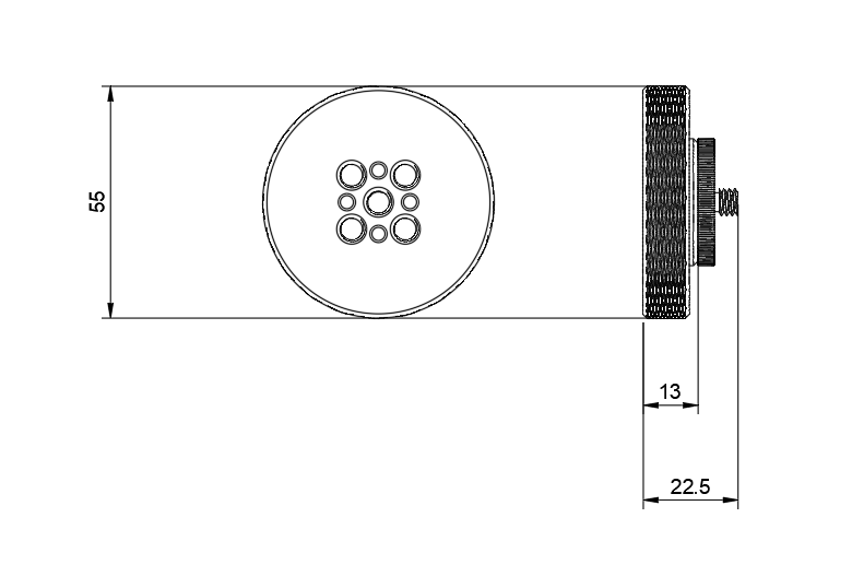 DeskRig マグネティック ステンレスホルダ /MSH-01マグネティック ステンレスホルダメインベース