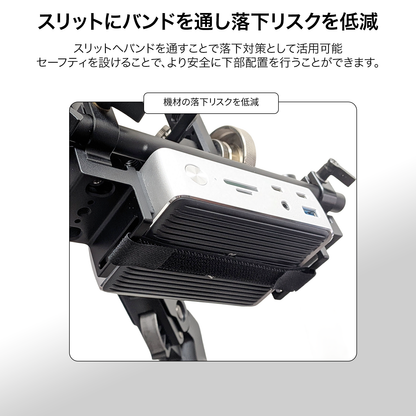 DeskRig フリーレングスクランプ /FLC-01　2個入り