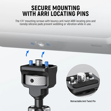 1/4"ARRIスロット対応 マジックアーム ロングARRIスロット対応メインベース