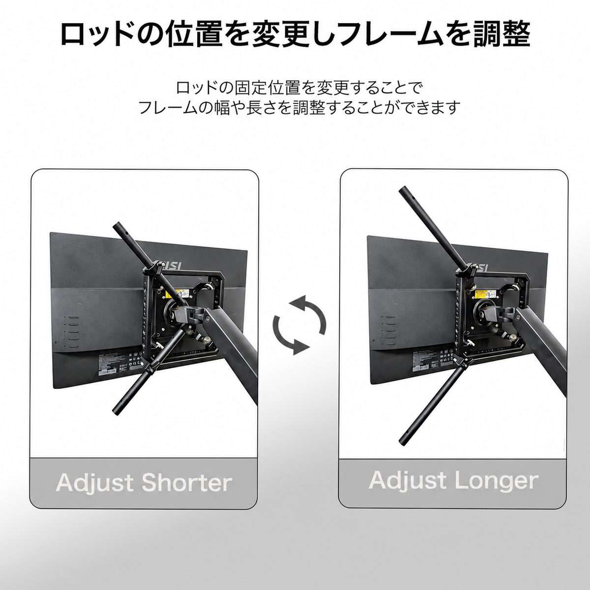 DeskRig 3/8”-16 ARRI 対応 15ｍｍロッドクランプ/OSC-01　2個入り