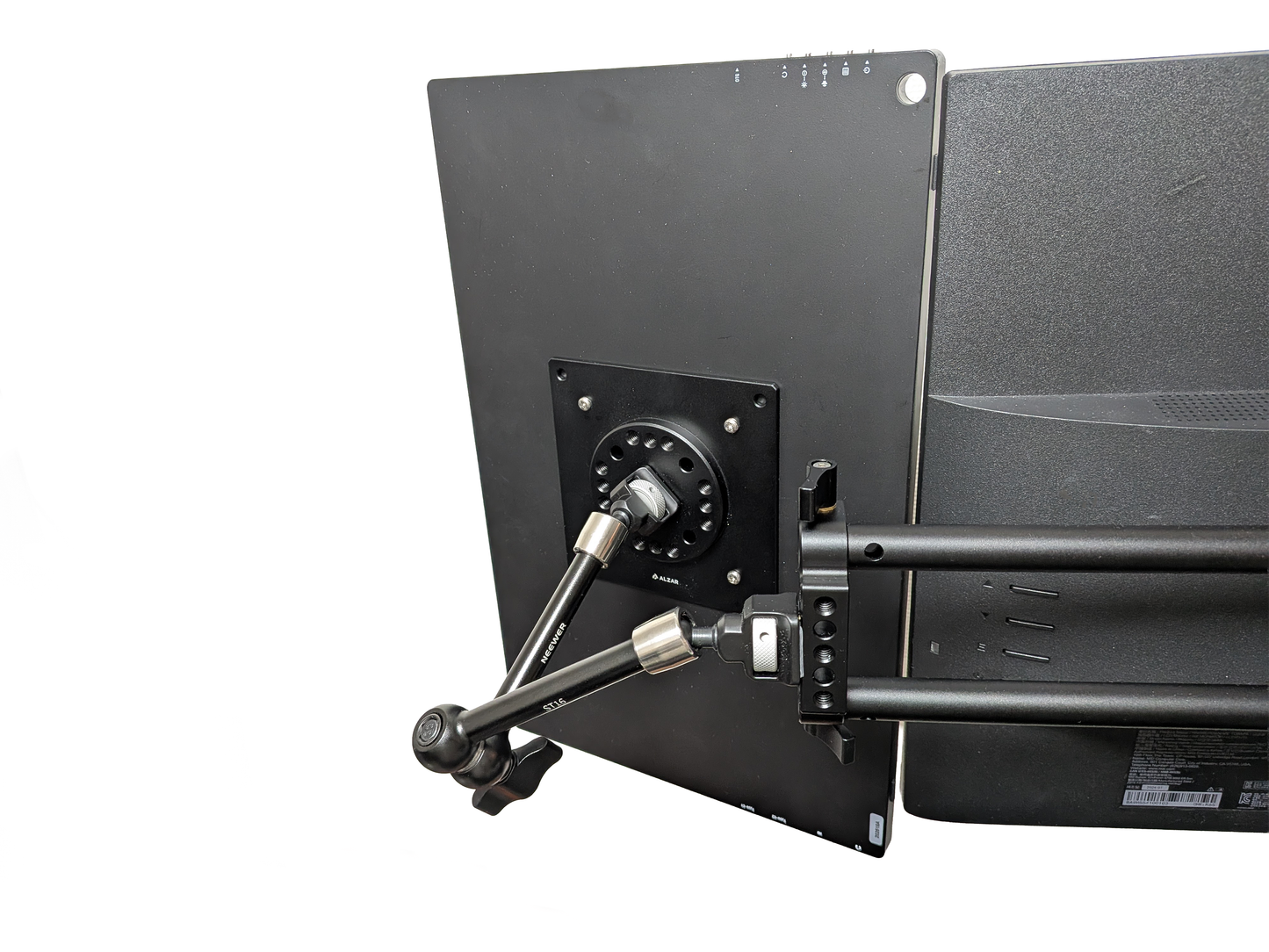 DeskRig 15mmロッド用 1/4インチネジ対応 デュアルクランプ /DRC-01　2個入り