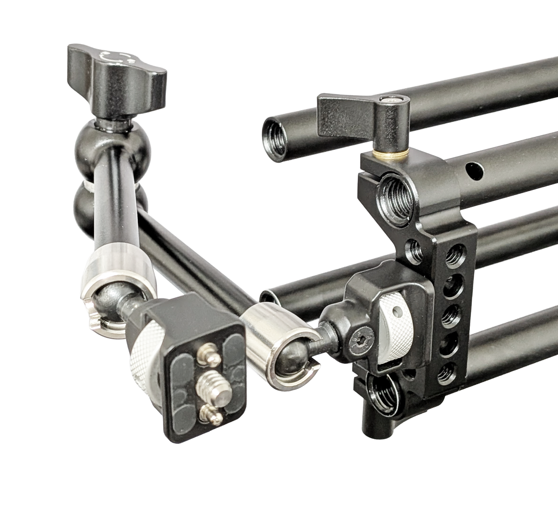 DeskRig デュアルクランプ /DRC-01　2個入りデュアルクランプメインベース